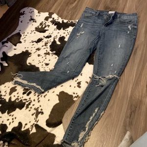 Studio Blue Destroyed Jeans 27